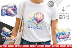 Cynical Travel Hiking Art Sublimation Product Image 1