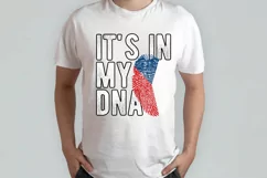 It's in my DNA Czechia Flag Fingerprint PNG Sublimation Product Image 2