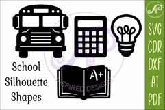 School Icons SVG Teacher Classroom Clipart 6 Product Image 4