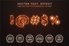 Lightning - Editable Text Effect, Font Style Product Image 4