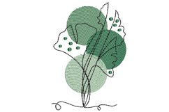 Floral Arrangement Machine Embroidery Design Product Image 1