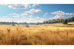 light scenic sunny golden sunlit ai generated Product Image 1