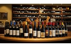 alcohol restaurant wine drink wine ai generated Product Image 1