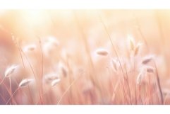 summer beautiful blur blooming field ai generated Product Image 1