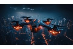cyber dark technology background Product Image 1