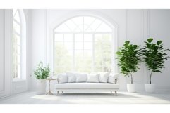 modern white interior background Product Image 1