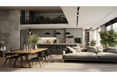 urban loft interior background Product Image 1