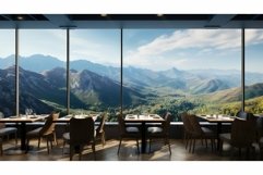 design backdrop restaurant background Product Image 1