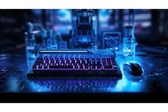 futuristic dark tech background Product Image 1