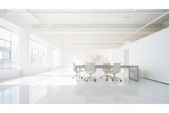 sleek modern white background Product Image 1