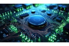 backg technology round background Product Image 1