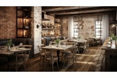 elegant white restaurant background Product Image 1