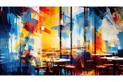 design abstract restaurant background Product Image 1