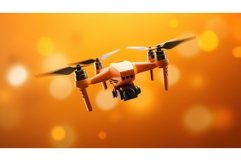 internet technology orange background Product Image 1