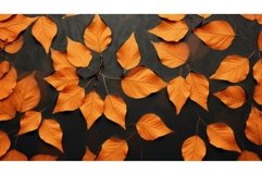 design orange seasonal abstract symmetrical ai generated Product Image 1