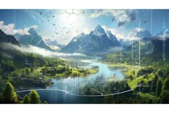 intelligence future digital background Product Image 1