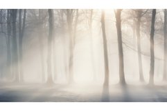sunlight season white foggy muted ai generated Product Image 1