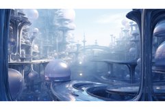 design fractal futuristic background Product Image 1