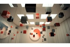 minimal modern shapes background Product Image 1