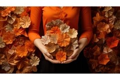 abstract creative orange background Product Image 1