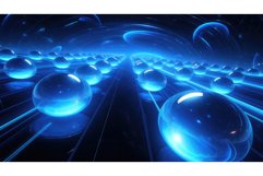 digital blue futuristic background Product Image 1