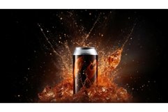 ice caffeine soda drink espresso ai generated Product Image 1