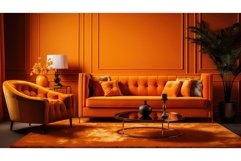 chic luxury orange background Product Image 1