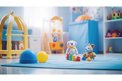 design blue floor background Product Image 1
