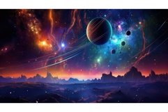 digital wallpaper futuristic background Product Image 1