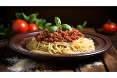 background meat italian food mouthwatering ai generated Product Image 1