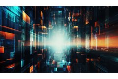 abstract dynamic futuristic background Product Image 1