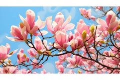 beautiful plant bloom tree close ai generated Product Image 1