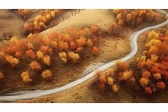 view season colorful seasonal aerial ai generated Product Image 1