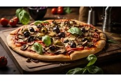 healthy vegetarian vegan food ai generated Product Image 1