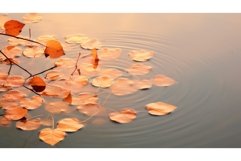 design orange seasonal abstract symmetrical ai generated Product Image 1