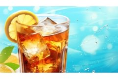 food summer tea drink iced ai generated Product Image 1