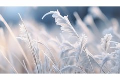 beautiful white hoarfrost scenic hoarfrost ai generated Product Image 1