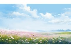 background season meadow soft vast ai generated Product Image 1