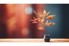 natural plant table blur macro ai generated Product Image 1