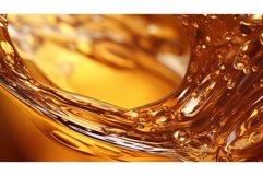 3d macro soda drink swirl ai generated Product Image 1