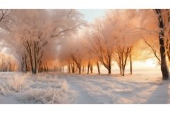 hour frost view panorama golden ai generated Product Image 1