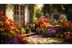 summer plant colorful blooming charming ai generated Product Image 1