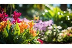 flora plant colorful blooming botanical ai generated Product Image 1