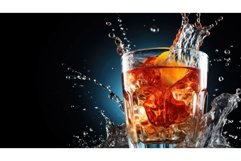 wave cold energy drink frozen ai generated Product Image 1
