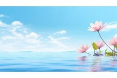 sunpink plant petal sunny riverside ai generated Product Image 1