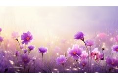 plant season design purple sunlit ai generated Product Image 1