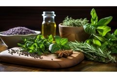 spice background healthy food herb ai generated Product Image 1