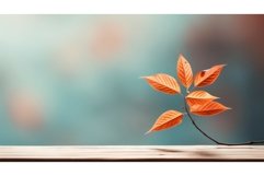 natural plant table blur macro ai generated Product Image 1