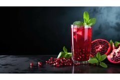 glass healthy juice drink antioxidant ai generated Product Image 1