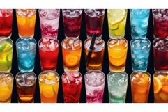 design beverage soda drink colorful ai generated Product Image 1